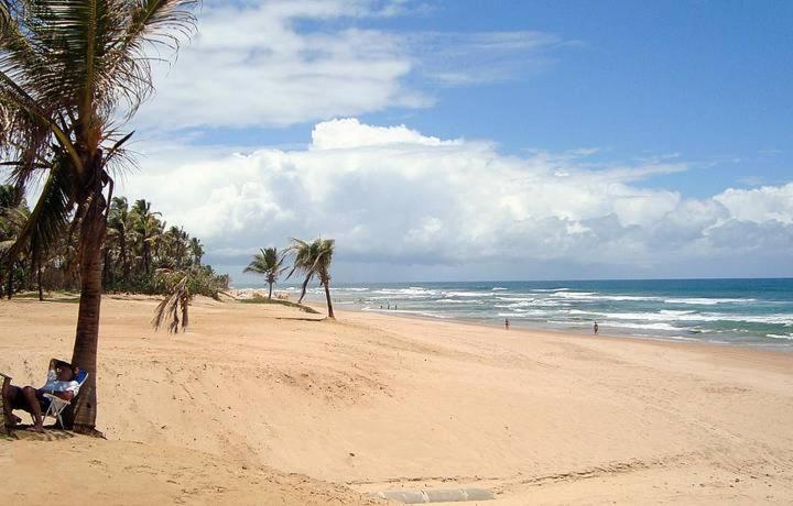 Suspiro Da Bahia Pe Na Areia Villa Salvador Exterior foto